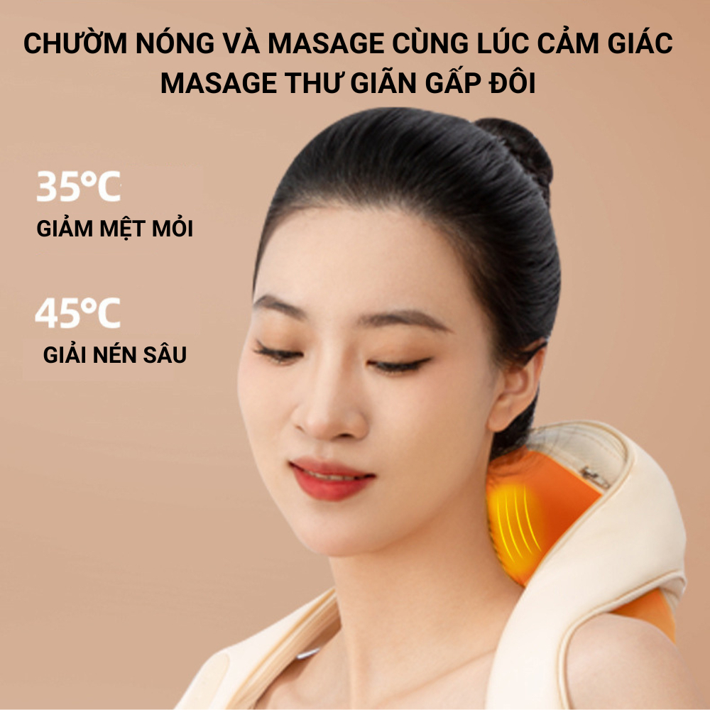 Đai Massage Cổ Vai Gáy 8D